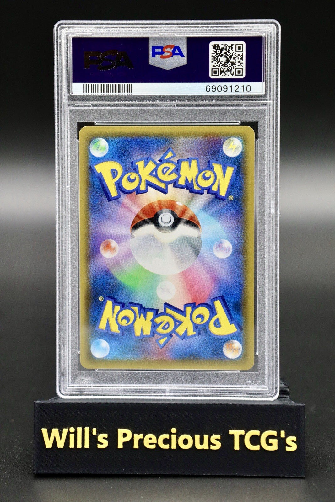 PSA 9 Latios 109/94 Sun & Moon Miracle Twins 2019 Japanese Rainbow Pokémon Card1